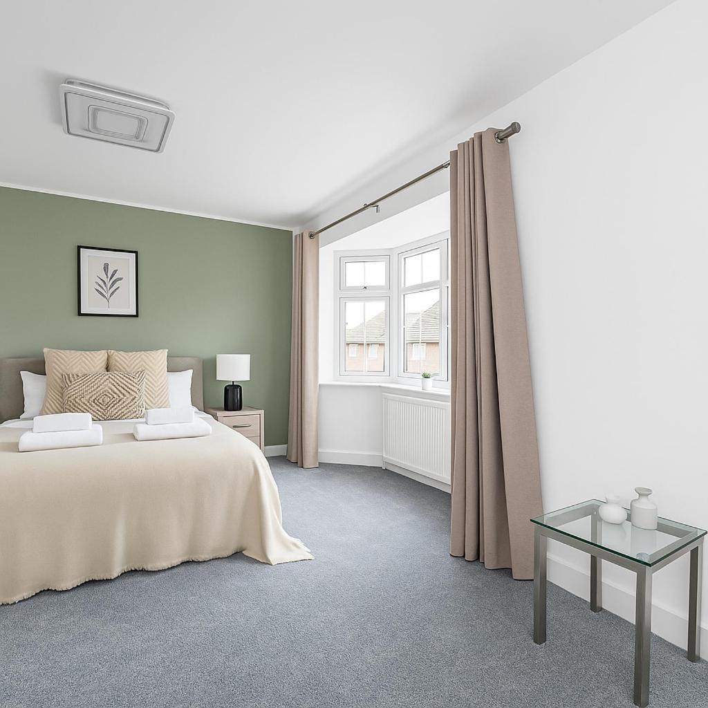 Bright Private Rooms - Peaceful Morden Location London Bagian luar foto
